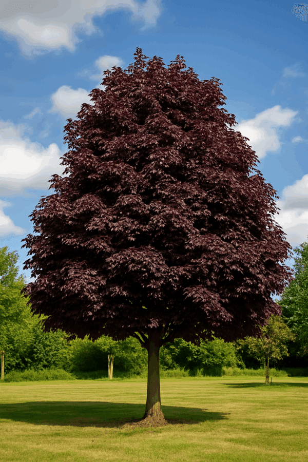Acer platanoides 'Crimson King'