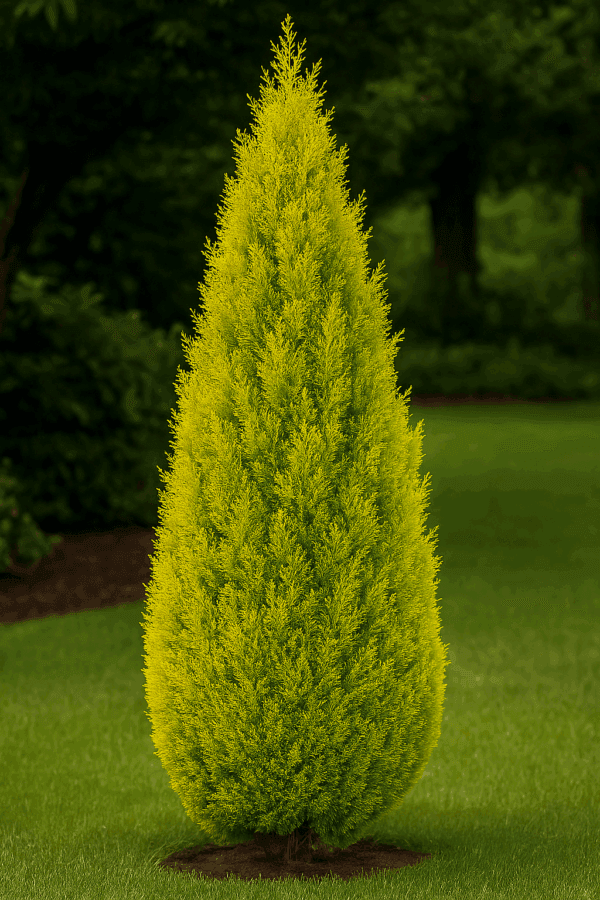 Thuya orientalis 'Pyramidalis Aurea'