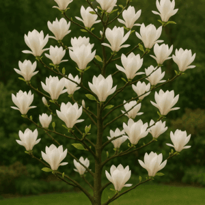 Magnolia x soulangeana 'Alba Superba' (à feuilles caduques)